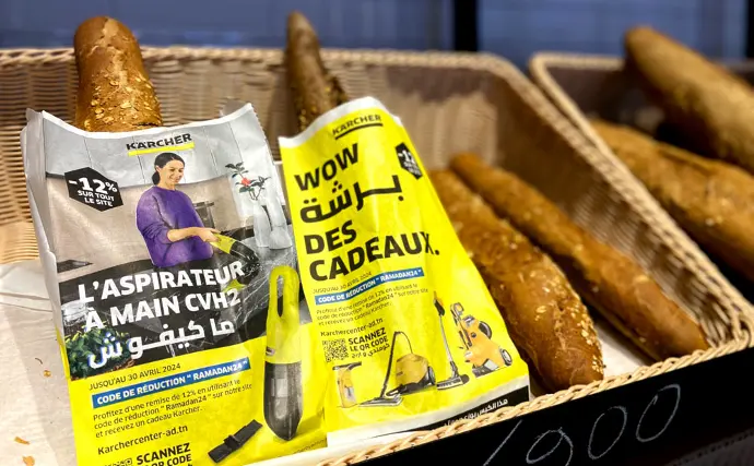greenads pubag sac a pain publicitaire tunisie karcher